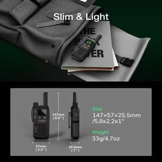 Foto 5 | Foto 5 | Walkie Talkies Baofeng Gt-18 Para Niños Y Adultos De Largo Alcance Paquete De 3 - Venta Internacional.