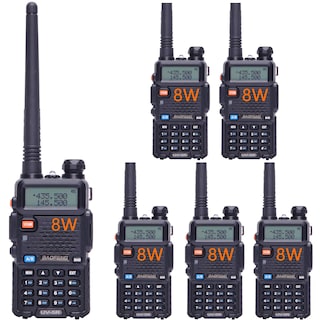 Foto 1 | Foto 1 | Radio Bidireccional Baofeng Uv-5r De Doble Banda Y Largo Alcance Paquete De 6 - Venta Internacional.