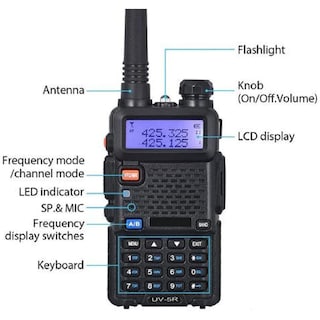 Foto 2 | Foto 2 | Radio Bidireccional Baofeng Uv-5r De Doble Banda Y Largo Alcance Paquete De 6 - Venta Internacional.