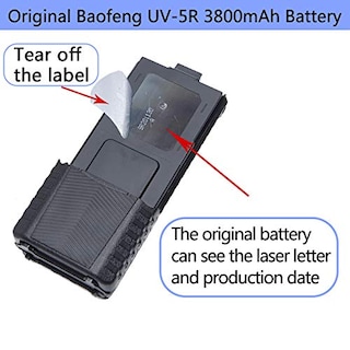 Foto 6 | Foto 6 | Batería Baofeng Uv-5r 3800 Mah Bl-5 Extendida Para Radioaficionados - Venta Internacional.