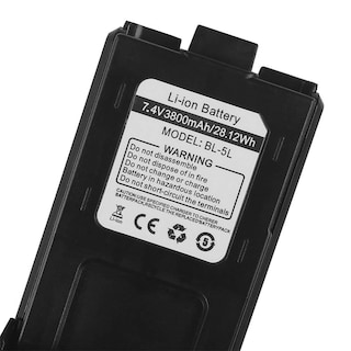 Foto 4 | Foto 4 | Batería Extendida Baofeng Bl-5l 3800 Mah 7 4 V Para Uv-5r Rd-5r - Venta Internacional.