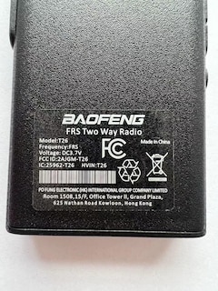 Foto 7 | Foto 7 | Walkie Talkies Baofeng T26 De Largo Alcance 16 Canales Frs Adultos - Venta Internacional.