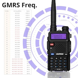 Foto 5 | Foto 5 | Radio Portátil Baofeng Uv-5g (uv-5x) Gmrs Paquete De 2 Con Accesorios - Venta Internacional.