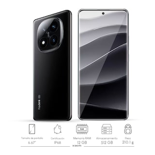 Foto 2 | Foto 2 | Celuar Xiaomi Redmi Note 14 Pro Plus 5g Snapdragon12gb 512gb Negro