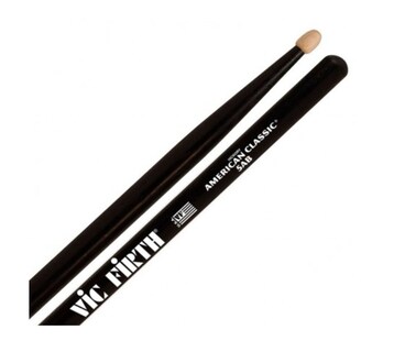 Foto 2 | Foto 2 | Baquetas Vic Firth 5ab American Classic con Punta de Madera Negras