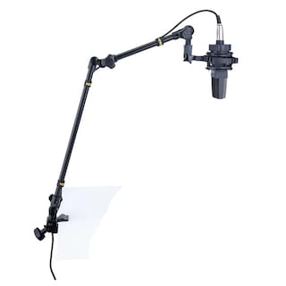 Foto 4 | Foto 4 | Soporte Base Brazo Articulado para Micrófono Hercules Dg107b color Negro