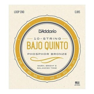 Foto 1 | Foto 1 | Juego de Cuerdas de Acero para Bajo Quinto Daddario Ejs85