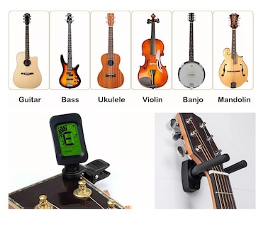 Foto 3 | Foto 3 | Kit De Accesorios Para Guitarra Acustica Cuerdas 66 Unidades Multicolor
