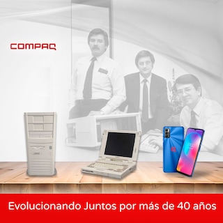 Foto 8 | Foto 8 | Tablet COMPAQ Q Tab 8'' Wifi Negro más Audífonos