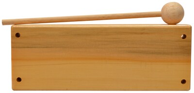 Foto 3 | Foto 3 | Block de Madera New Beat T-23a Redoba Tono Alto con Baqueta