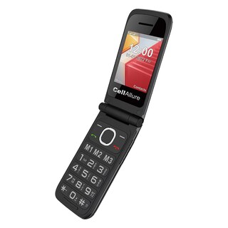 Foto 1 | Foto 1 | Celular CellAllure T0244-00 color Negro SOS Bienestar Desbloqueado