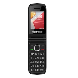 Foto 2 | Foto 2 | Celular CellAllure T0244-00 color Negro SOS Bienestar Desbloqueado