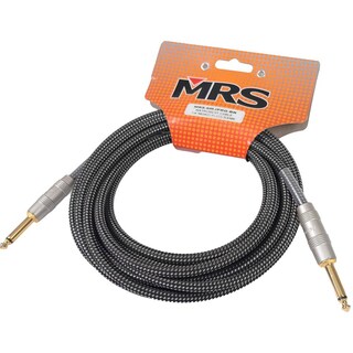 Foto 3 | Foto 3 | Cable Tejido Para Instrumento De 6 M Morrison Mrs-6m-iprg-bk Color Negro Conector 1/4 Pulgada