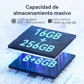 Foto 6 | Foto 6 | Celular Cubot P80 Dual Sim 256 GB 8 GB Ram Azul