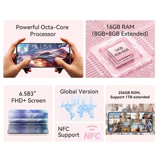 Foto 2 | Foto 2 | Smartphone Cubot Hafury V1 con Doble Pantalla y Cámara de 64 MP