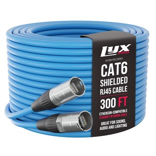 Foto 1 | Foto 1 | Cable Ethercon Lyxpro Blindado Cat6 De 300 Pies Para Audio E Iluminación - Venta Internacional.
