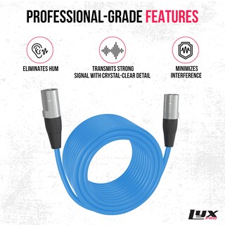 Foto 2 | Foto 2 | Cable Ethercon Lyxpro Blindado Cat6 De 200 Pies, Color Azul Profesional - Venta Internacional.
