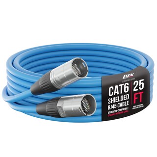 Foto 1 | Foto 1 | Cable Ethercon Lyxpro Blindado Cat6 De 25 Pies De Audio Profesional - Venta Internacional.