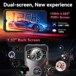 Foto 3 | Foto 3 | Smartphone Cubot Kingkong AX Android 1.4 Helio G99 de 12 GB+256 GB - Venta Internacional