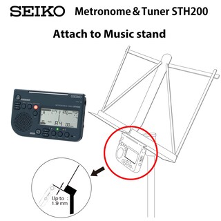Foto 3 | Foto 3 | Sintonizador De Metrónomo Seiko Sth200b Con Volumen Alto Para Banda De Música - Venta Internacional.