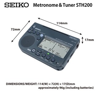 Foto 4 | Foto 4 | Sintonizador De Metrónomo Seiko Sth200b Con Volumen Alto Para Banda De Música - Venta Internacional.