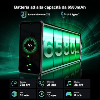 Foto 4 | Foto 4 | Smartphone Blackview Bv5300plus Rugged Desbloqueado 2024 24 Gb+128 Gb