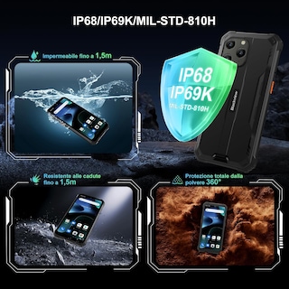Foto 5 | Foto 5 | Smartphone Blackview Bv5300plus Rugged Desbloqueado 2024 24 Gb+128 Gb