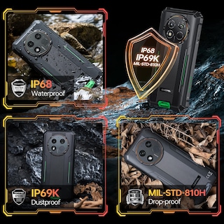 Foto 7 | Foto 7 | Smartphone Oukitel Wp28e Cámara Robusta De 6.52 Pulgadas, 64 Gb Rom De 13 Mp - Venta Internacional.