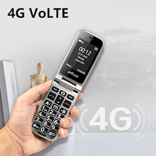 Foto 7 | Foto 7 | Teléfono Plegable Artfone G3 4G Volte Rojo Desbloqueado - Venta Internacional