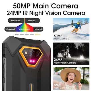 Foto 3 | Foto 3 | Celular Ulefone Armor X13 de 12Gb Negro Desbloqueado-Venta Internacional