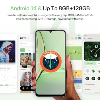 Foto 5 | Foto 5 | Smartphone Umidigi G9T 128 GB/1 TB Android 14 Desbloqueado 4G - Venta Internacional