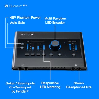Foto 3 | Foto 3 | Interfaz De Audio Presonus Quantum Es 4 4x4 Usb-c Con Software - Venta Internacional.