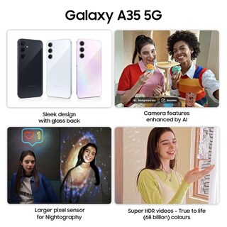 Foto 2 | Foto 2 | Smartphone Samsung Galaxy A35 5g + 4g Lte 128 Gb + 8 Gb Ram - Venta Internacional