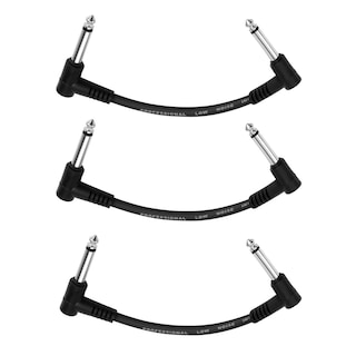 Foto 1 | Foto 1 | Cables De Conexión Para Pedales De Efectos De Guitarra Donner De 6 Pulgadas, Negros, 3 Paquetes - Venta Internacional.