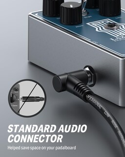Foto 4 | Foto 4 | Cables De Conexión Para Pedales De Efectos De Guitarra Donner De 6 Pulgadas, Negros, 3 Paquetes - Venta Internacional.