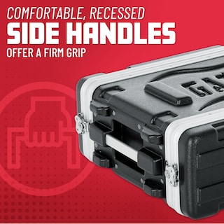 Foto 3 | Foto 3 | Estuches Rack Case Gator, Ligeros, Moldeados, 3u, Poco Profundos, 14,25 Cm - Venta Internacional.