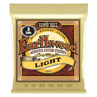 Foto 1 | Foto 1 | Juego De 3 Cuerdas Ernie Ball Earthwood Light 80/20 Bronze Para Guitarra Acústica, Calibre 11-52 (p0 - Venta Internacional.