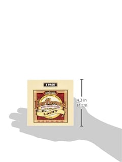 Foto 3 | Foto 3 | Juego De 3 Cuerdas Ernie Ball Earthwood Light 80/20 Bronze Para Guitarra Acústica, Calibre 11-52 (p0 - Venta Internacional.