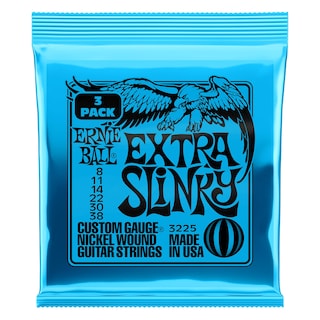 Foto 1 | Foto 1 | Cuerdas Para Guitarra Eléctrica Ernie Ball Extra Slinky Calibre 8-38 - Venta Internacional.