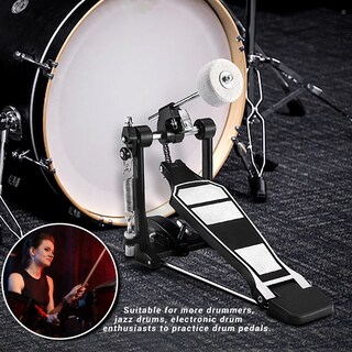 Foto 4 | Foto 4 | Pedal De Bombo Facmogu Single Kick Con Batidor De Fieltro Y Tecla - Venta Internacional.
