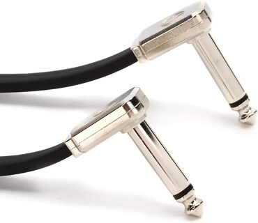 Foto 2 | Foto 2 | Cinta Plana Patch Cable Ernie Ball De 24 Cm, Color Negro (p06228) - Venta Internacional.