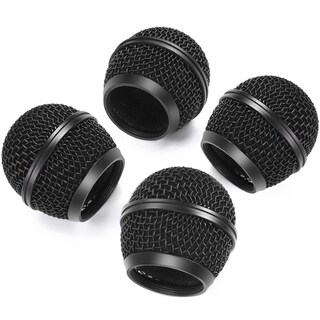 Foto 7 | Foto 7 | Recambio De Rejilla De Micrófono Facmogu Negro, 4 Piezas Para Sm58 - Venta Internacional.