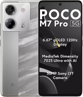 Foto 1 | Foto 1 | Celular Poco M7 Pro 5g 8+256gb Plateado