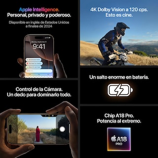 Foto 8 | Foto 8 | Celular iPhone 16 Pro 256gb Titanio Blanco Desbloqueado