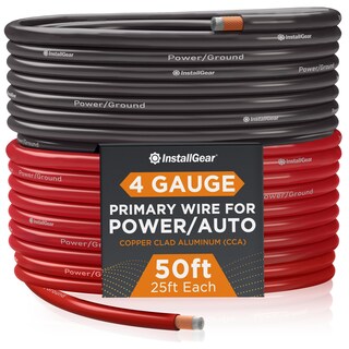 Foto 1 | Foto 1 | Cable De Batería Installgear 4, Calibre 4, 50 Pies, Cca Para Audio De Automóvil - Venta Internacional.