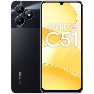Foto 1 | Foto 1 | Celular Realme C51 Desbloqueado 4gb 128gb Lcd 6.74'' 50mp 5mp Negro