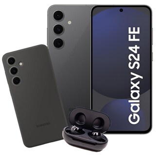 Foto 1 | Foto 1 | Samsung Galaxy S24 Fe Desbloqueado Dual Sim 256gb 8ram Graphite+ Case y Buds