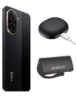 Foto 3 | Foto 3 | Bundle Xiaomi Poco C71 128gb Rom Xiaomi Negro Incluye Xiaomi Bunds 4 Active Negros Y Bocina Sabala Dr 901