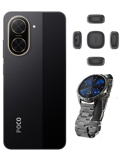 Foto 2 | Foto 2 | Bundle Xiaomi Poco C71 128gb Rom Xiaomi Negro Incluye Xiaomi Bunds 6 Play Negros Y Smartwatch G-tide Power
