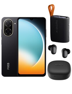 Foto 1 | Foto 1 | Bundle Xiaomi Poco C71 128gb Rom Xiaomi Negro Incluye Xiaomi Bunds 6 Play Negros Y Xiaomi Sound Pocket